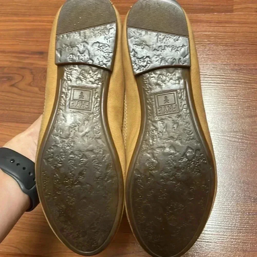 FRYE Women's Carson Leather Ballet Flats, size 7‎
